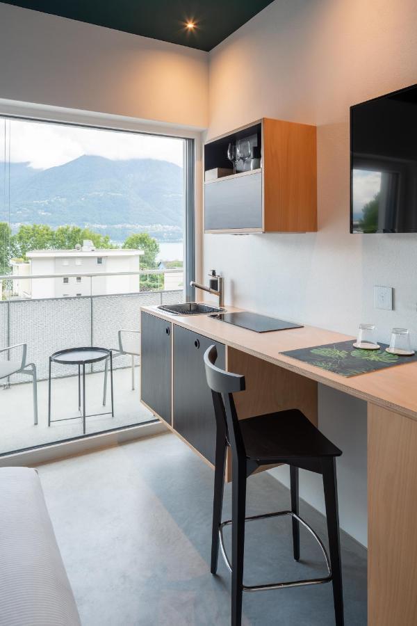 Riva Rooms & Studios - Check-In 24Hr Minusio Luaran gambar